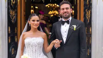 14 Yıllık arkadaşlık nikâh masasında bitti: Derev Clara Kösedağ ile Rudi Bodosoğlu evlendi