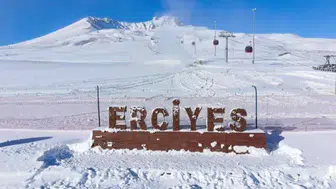 Kış turizminin gözdesi Erciyes’te hazırlıklar hız kesmeden sürüyor