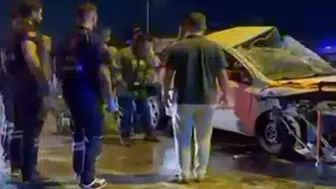 Otosansit kavşağında korkunç kaza: 17 yaşındaki sürücü kurtarılamadı