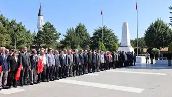 Çorum'da şehitler 30 Ağustos öncesi dualarla yad edildi