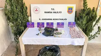 Manisa'da 21 adrese uyuşturucu operasyonu: 4 tutuklama