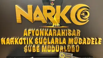 Afyonkarahisar'da durdurulan 2 araçta uyuşturucu ele geçirildi