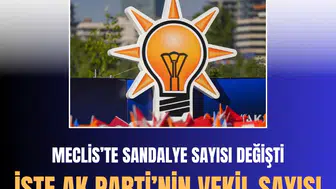 AK Parti’nin TBMM’deki sandalye sayısı katılımlarla 280’e yükseldi