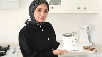 Diyarbakır'da iki çocuk annesi Leyla'nın geceleri süren pasta mesaisi