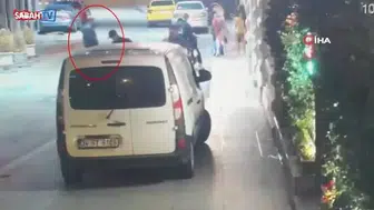 Beyoğlu’nda iş yerinden telefon çalan şüpheli kamerada yakalandı