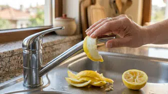 Limon kabuğu muslukta ne işe yarar? Su lekeleri nasıl geçer, kireç nasıl temizlenir, doğal çözüm nedir?