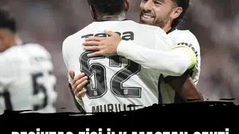 Beşiktaş UEFA Avrupa Ligi play-off ilk maçında Kauno Zalgiris'i 3-0 yendi