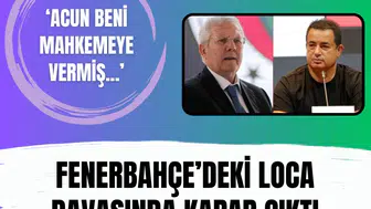 Mahkeme Fenerbahçe ve Acun Ilıcalı arasındaki loca krizinde son noktayı koydu