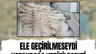 Tarsus'ta bir fabrikada 30 ton bozuk un ele geçirildi