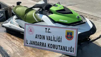 Ege açıklarında Jet Ski ile kaçış denemesi suya düştü: 1 gözaltı, 2 sınır dışı