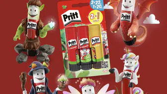 Pritt yenilenen formülü ve beş yeni karakteriyle okula dönüyor