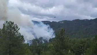 Antalya'da orman yangını 22 saat sonra kontrol altına alındı