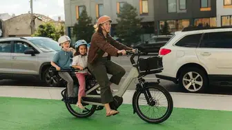 Aileler için tasarlandı: 100 Km menzilli elektrikli kargo bisikleti satışta