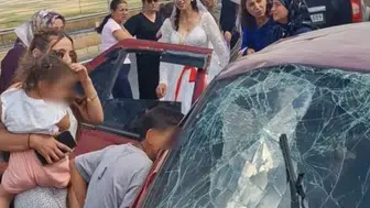 Erzurum'da düğün konvoyu kaza yaptı: 2 ölü, 4 yaralı