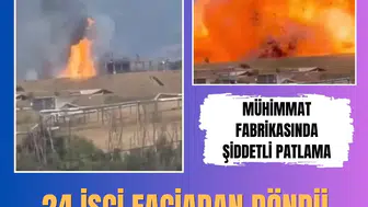 İtalya'da mühimmat fabrikasında patlama: 24 işçi kurtuldu