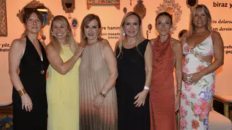 Nurgun Kemalbay dostlarını Cenk Çöteli’nin mekânında buluşturdu