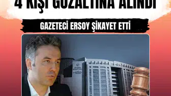 Gazeteci Mehmet Akif Ersoy'a cezaevinde tahliye vaadi: 4 şüpheli suçüstü yakalandı