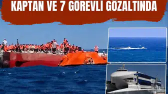 Girne açıklarında batan yolcu gemisinde 7 kişi yaşamını yitirdi kaptan gözaltında