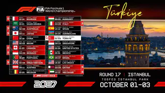 Formula 1 İstanbul Park'a geri dönüyor: İşte tarihi yarışın detayları