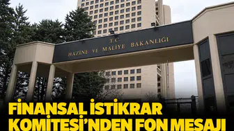 Finansal İstikrar Komitesi'nden fon mesajı: 'Sistematik değil, geçici ve yönetilebilir'