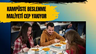 Kampüste beslenme maliyeti yükseldi: Öğrenci yemeğinde yeni fiyatlar açıklandı