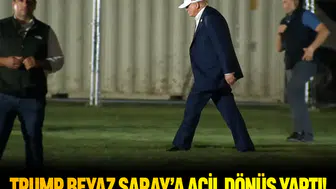 Trump Beyaz Saray’a acil dönüş yaptı! Husilerden Aramco ve Riyad’a füze yağmuru