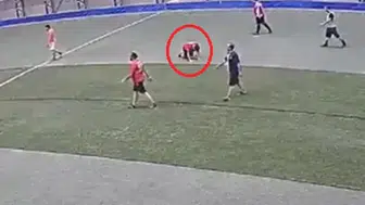 Kocasinan'da halı sahada dramatik anlar: Genç teknisyenden acı haber geldi