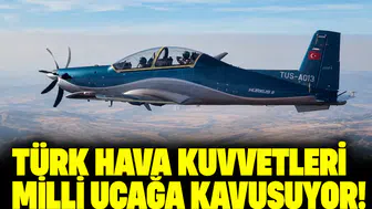 Türk Hava Kuvvetleri milli uçağa kavuşuyor! HÜRKUŞ-II TSK'ya teslim ediliyor