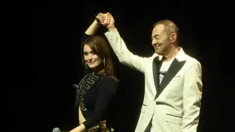Serdar Ortaç’ın Harbiye konserinde Elif Kaya sürprizi