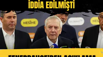 Fenerbahçe'den Aziz Yıldırım iddialarına ilişkin açıklama geldi