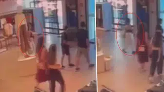 Mağazadan binlerce liralık ürünü alıp kaçmaya çalışan ressam yakalandı