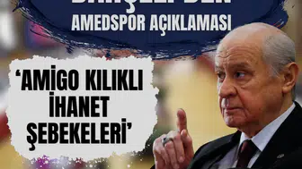 Bahçeli'den Amedspor araştırmasına sert tepki: Beşinci kol faaliyeti