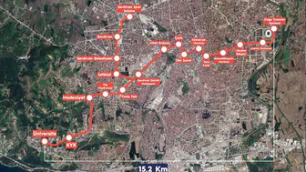 Adapazarı ve Serdivan arasında 15,2 kilometrelik yeni tramvay hattı geliyor