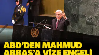 ABD'den Mahmud Abbas'a vize engeli: Gerekçe olarak o madde gösterildi