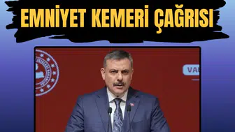 Bakan Çiftçi’den emniyet kemeri çağrısı: Güvenli gelecek doğru alışkanlıklarla başlar