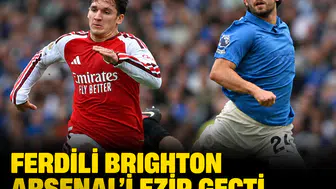 Topçular ilk yenilgisini aldı! Brighton, Arsenal’i 3 golle devirdi
