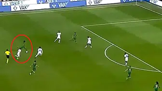Amedsporlu Gift Orban Beşiktaş ağlarına 30 metreden jeneriklik bir gol bıraktı
