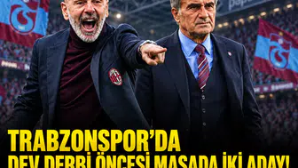 Trabzonspor'da dev derbi öncesi masada iki aday!