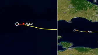 Silivri açıklarında dev gemilerin çarpıştığı anlar uyduya yansıdı: İşte o kritik manevra