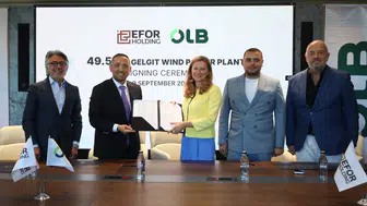 Efor Holding, yenilenebilir enerji yatırımları için 44,5 Milyon Euroluk uluslararası finansman sağladı