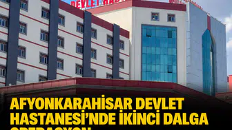 Afyonkarahisar Devlet Hastanesi'nde ikinci dalga operasyon: Doktorlar da gözaltında