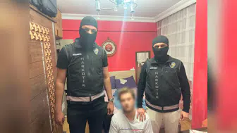 Kırmızı bültenle aranan uyuşturucu tacirine Esenyurt'ta şafak baskını