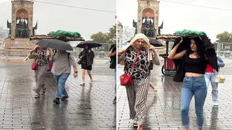 İstanbul'da sabah sürprizi! yağmur vatandaşları hazırlıksız yakaladı