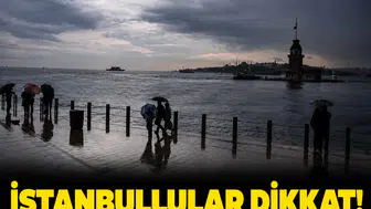 İstanbul'da sağanak hafta boyunca sürecek