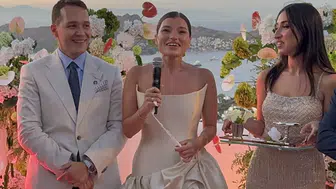 Bodrum’da psikolog Kardelen Yokarlı ile tasarımcı Saldıray Özsekban nişanlandı