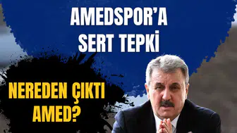 Mustafa Destici'den Amedspor ve TFF'ye sert tepki