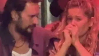 Burcu Biricik gözyaşlarını tutamadı! Eşi Emre Yetkin hemen teselli etti