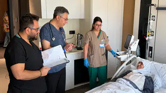 Nefes darlığıyla hastaneye gitti, kalbinden dev pıhtı çıktı
