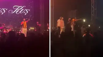 200 metrelik mesafe krizi: Kurtuluş Kuş konserinde ortalık karıştı