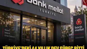 Bankacılık sektöründe flaş gelişme: Bank Mellat'ın Türkiye faaliyetlerine son verildi